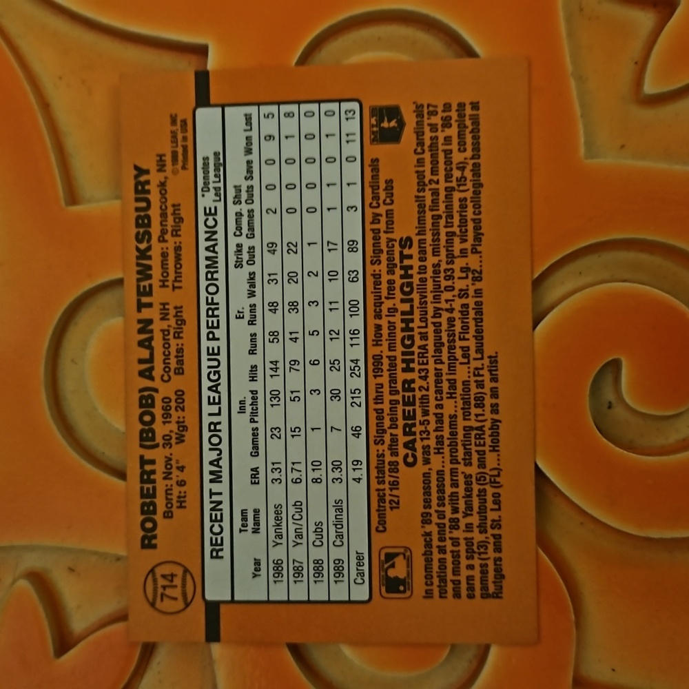1990 Donruss Saint Louis Cardinals Error Cards 6 pack - Picture 10 of 14
